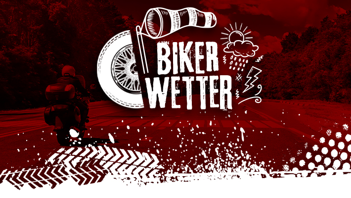 Tipps für eure nächste Motorrad-Tour: Das Gong 97.1 Biker-Wetter