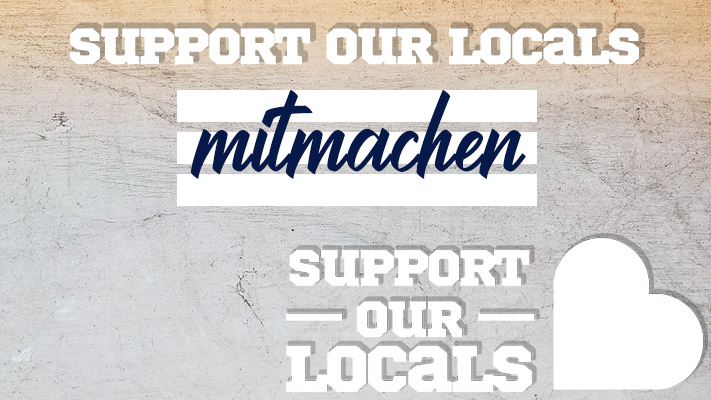 Support Our Locals - Mitmachen